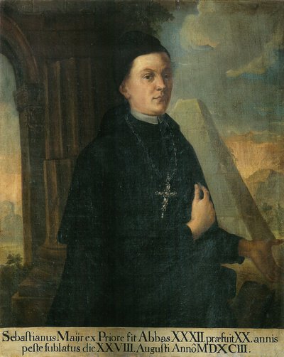 The 32nd Abbot, Sebastian Mayer by Unknown